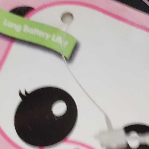 Imperial Toys LLC Pink Black White Ling Ling Panda Mini Battery Flashlight 2pk - Picture 6 of 16